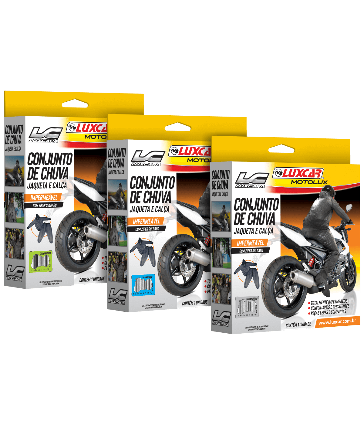 conjunto chuva sport