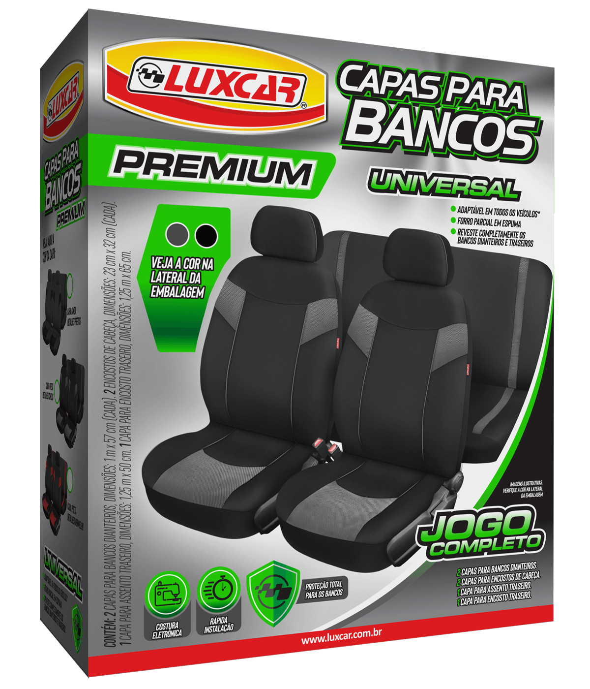 CAPAS AUTOMOTIVAS E CAPAS PARA BANCOS LUXCAR