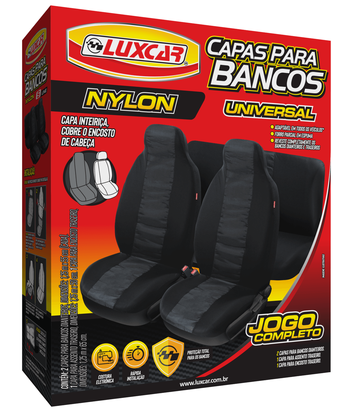 CAPAS AUTOMOTIVAS E CAPAS PARA BANCOS LUXCAR